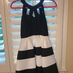 Black and White Dress